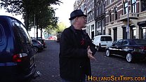 Старички жарят проститутку из Голландии